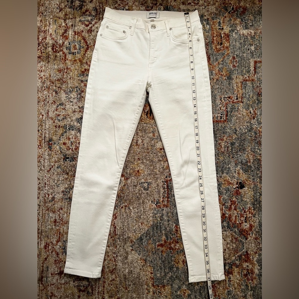 AGOLDE Mid-Rise Skinny Ankle Jeans Sz 27